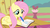 Size: 1280x720 | Tagged: safe, screencap, fluttershy, pegasus, pony, filli vanilli, g4, book, cute, female, fence, mare, mouth hold, pencil, shyabetes, solo, writing