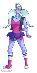 Size: 674x1303 | Tagged: safe, artist:fangface108, sugarcoat, equestria girls, equestria girls specials, g4, my little pony equestria girls: dance magic, converse, female, shoes, simple background, solo, white background, wristband