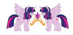 Size: 761x366 | Tagged: safe, artist:kimyowolf, twilight sparkle, alicorn, pony, g4, alternate universe, female, simple background, solo, transparent background, twilight sparkle (alicorn)