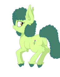 Size: 3086x3952 | Tagged: safe, artist:paskanaakka, derpibooru exclusive, oc, oc only, oc:thistle sprig, earth pony, pony, butt, colored hooves, ear fluff, female, high res, leg fluff, looking back, mare, plot, simple background, solo, transparent background, unshorn fetlocks