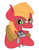 Size: 753x964 | Tagged: safe, artist:noponyknows, big macintosh, smarty pants, earth pony, pony, g4, colt, glasses, male, nerd