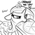 Size: 1650x1650 | Tagged: safe, artist:tjpones, princess cadance, alicorn, pony, g4, behaving like a dog, cute, cutedance, dialogue, female, floppy ears, food, frown, glare, grayscale, growling, majestic as fuck, mare, monochrome, mouth hold, nom, offscreen character, peetzer, pizza, pizza box, simple background, sketch, solo, that pony sure does love pizza, white background