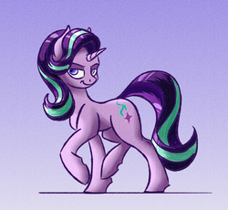 Size: 2480x2280 | Tagged: safe, artist:akweer, starlight glimmer, pony, unicorn, g4, female, high res, looking at you, mare, solo