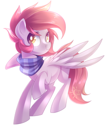 Size: 1024x1202 | Tagged: safe, artist:drawntildawn, oc, oc only, pegasus, pony, looking up, smiling, solo