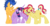 Size: 1060x560 | Tagged: safe, artist:ficklepickle9421, flash sentry, sunset shimmer, twilight sparkle, alicorn, pegasus, pony, unicorn, series:sunlightsentry weekly, g4, bisexual, blushing, chest fluff, female, flashlightshimmer, lesbian, male, nervous, offspring, one eye closed, parent:flash sentry, parent:sunset shimmer, parents:flashimmer, polyamory, pregnant, ship:flashimmer, ship:flashlight, ship:sunsetsparkle, shipping, simple background, straight, tail wrap, twilight sparkle (alicorn), white background