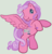 Size: 830x870 | Tagged: safe, artist:thefandomizer316, oc, oc only, oc:dancer dazzle, pony, g3, base used, solo