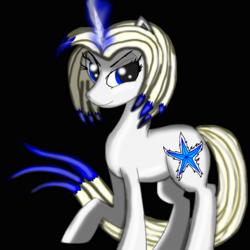 Size: 1600x1600 | Tagged: safe, artist:meteor-strike-mlp, oc, oc:bloom everlight, pony, unicorn, blue eyes, female, mare