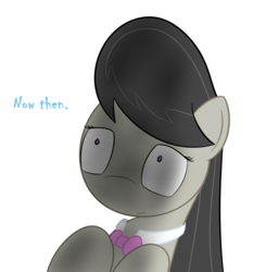 Size: 1195x1280 | Tagged: safe, artist:erthilo, octavia melody, earth pony, pony, ask octavia, g4, ask, female, mare, simple background, solo, white background
