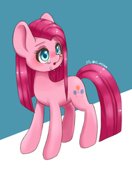 Size: 1401x1848 | Tagged: safe, artist:shusu, pinkie pie, earth pony, pony, g4, crying, female, looking at you, mare, pinkamena diane pie, sad, solo