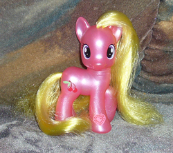 Size: 790x702 | Tagged: safe, artist:fizzy--love, cherry berry, pony, g4, irl, photo, solo, toy