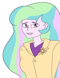 Size: 2544x3296 | Tagged: safe, artist:evanun0, princess celestia, principal celestia, equestria girls, g4, female, high res, looking at you, simple background, transparent background