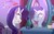 Size: 1200x742 | Tagged: safe, artist:bluse, rarity, pony, unicorn, g4, acne, bags under eyes, carousel boutique, female, mare, mirror, pimple, rarity is not amused, reflection, shocked, show accurate, solo, the worst possible thing, unamused