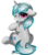 Size: 2030x2286 | Tagged: safe, artist:pridark, oc, oc only, oc:windshear, pony, unicorn, commission, high res, looking at you, looking back, one eye closed, sad, simple background, solo, transparent background