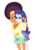 Size: 2000x2878 | Tagged: safe, artist:ktd1993, rarity, saffron masala, equestria girls, g4, afro, equestria girls-ified, female, high res, lesbian, raffron, shipping, simple background, transparent background, wrap around
