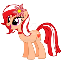 Size: 1024x1024 | Tagged: safe, artist:izaackpony, oc, oc only, oc:linsi, earth pony, pony, female, mare, simple background, solo, transparent background, watermark