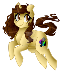 Size: 1024x1192 | Tagged: safe, artist:sk-ree, oc, oc only, pony, unicorn, female, mare, simple background, solo, transparent background, watermark