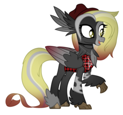 Size: 1729x1625 | Tagged: safe, artist:thecreativeenigma, oc, oc only, classical hippogriff, hippogriff, avenged sevenfold, clothes, shirt, simple background, solo, transparent background