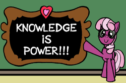 Size: 720x477 | Tagged: safe, artist:icicle-niceicle-1517, artist:samueleallen, cheerilee, earth pony, pony, g4, chalkboard, colored, female, mare, schoolhouse rock, solo, that pony sure does love teaching