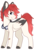 Size: 2048x3000 | Tagged: safe, artist:cinnamontee, oc, oc only, oc:haru, pegasus, pony, colored wings, goggles, high res, male, multicolored wings, simple background, solo, stallion, transparent background, two toned wings