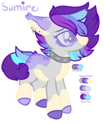 Size: 1024x1221 | Tagged: safe, artist:lieutenant-moondust, oc, oc only, pony, collar, simple background, solo, transparent background