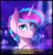 Size: 2000x2100 | Tagged: safe, artist:derpsonhooves, princess flurry heart, pony, g4, castle, crystal empire, female, high res, mare, night, older, older flurry heart, smiling, solo