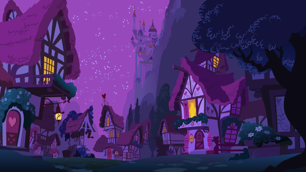 Ponyville Wallpaper