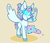 Size: 1077x931 | Tagged: safe, artist:artomicmuffin, oc, oc only, oc:berry cupcake, demon, pegasus, pony, female, mare, solo