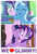 Size: 932x1376 | Tagged: safe, edit, edited screencap, screencap, starlight glimmer, trixie, twilight sparkle, alicorn, pony, a royal problem, all bottled up, g4, my little pony: friendship is magic, counterparts, female, glimmy, ship:startrix, ship:twistarlight, twilight sparkle (alicorn), twilight's counterparts