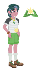 Size: 420x688 | Tagged: safe, artist:restlessbard, oc, oc only, oc:shining oak, equestria girls, g4, offspring, parent:timber spruce, parent:twilight sparkle, parents:timbertwi, solo