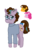 Size: 1024x1482 | Tagged: safe, artist:brokenfin369, cheese sandwich, pinkie pie, oc, oc:brownie pie, pony, g4, female, male, offspring, parent:cheese sandwich, parent:pinkie pie, parents:cheesepie, ship:cheesepie, simple background, solo, transparent background