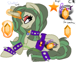 Size: 586x485 | Tagged: safe, artist:mobian-gamer, oc, oc only, oc:shadow song, pony, g4, shadow play, offspring, parent:adagio dazzle, parent:stygian, parents:adagian, simple background, solo, transparent background