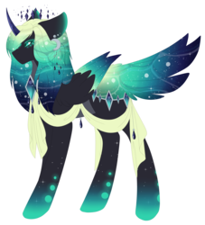 Size: 3688x4056 | Tagged: safe, artist:faewood, oc, oc only, original species, pond pony, simple background, solo, transparent background