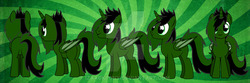 Size: 1024x341 | Tagged: safe, artist:izaackpony, oc, oc only, oc:izaack, alicorn, bat pony, bat pony alicorn, pony, male, solo, stallion, watermark