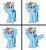 Size: 1095x1200 | Tagged: safe, artist:tridashie, rainbow dash, pegasus, pony, g4, female, looking at you, loss (meme), mare, silly, silly pony, simple background, smiling, solo, spread wings, white background, wings