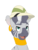 Size: 1800x2400 | Tagged: safe, artist:jackiebloom, zecora, pony, zebra, g4, bust, female, hat, implied daring do, looking up, mare, open mouth, pith helmet, raised eyebrow, simple background, sitting, smiling, smirk, solo, transparent background