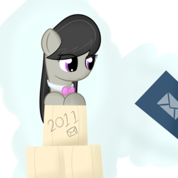 Size: 700x700 | Tagged: safe, artist:erthilo, octavia melody, earth pony, pony, ask octavia, g4, ask, female, solo