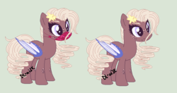 Size: 856x453 | Tagged: safe, artist:dl-ai2k, oc, oc only, bat pony, pony, base used, female, mare, simple background, solo