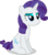 Size: 7000x7939 | Tagged: safe, artist:luckreza8, rarity, pony, unicorn, g4, .svg available, absurd resolution, curly tail, eyeshadow, female, horn, lidded eyes, makeup, mare, satisfied, simple background, sitting, smiling, solo, transparent background, vector