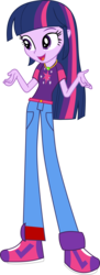 Size: 2554x6999 | Tagged: safe, artist:frownfactory, twilight sparkle, equestria girls, g4, female, shoes, simple background, sneakers, solo, transparent background, vector
