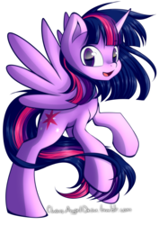 Size: 1200x1697 | Tagged: safe, artist:chaosangeldesu, part of a set, twilight sparkle, alicorn, pony, g4, female, mare, simple background, smiling, solo, transparent background, twilight sparkle (alicorn)