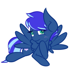 Size: 2000x2000 | Tagged: safe, artist:upsidedownpanda, oc, oc only, oc:nebula nyx, pony, high res, simple background, solo, transparent background