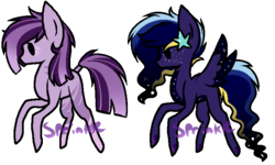 Size: 726x436 | Tagged: safe, artist:sprinkledashyt, oc, oc only, pony, adoptable, base used, chibi, cute, simple background, solo, transparent background, watermark