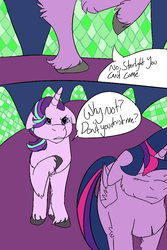 Size: 694x1042 | Tagged: safe, artist:ter1an, starlight glimmer, twilight sparkle, alicorn, pony, comic:mlp movie redux, g4, my little pony: the movie, twilight sparkle (alicorn)