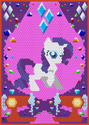 Size: 1024x1434 | Tagged: safe, artist:neighingnanny, rarity, pony, g4, female, solo