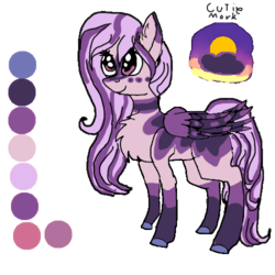 Size: 500x500 | Tagged: artist needed, safe, oc, oc only, oc:yoake, pegasus, pony, coat markings, female, mare, reference sheet, simple background, solo, transparent background