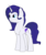 Size: 648x770 | Tagged: safe, artist:alawdulac, oc, oc only, oc:elegant grace, pony, not rarity, offspring, parent:fancypants, parent:rarity, parents:raripants, solo