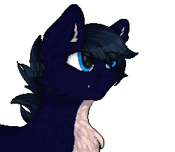 Size: 251x218 | Tagged: safe, artist:czywko, oc, oc only, pony, animated, blinking, blue eyes, commission, female, gif, icon, mare, pixel art, short hair, simple background, solo, transparent background