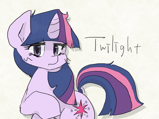 1682282 Safe Artist Temmie720 Twilight Sparkle Pony Unicorn