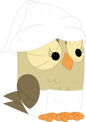 Size: 2500x3570 | Tagged: safe, artist:porygon2z, owlowiscious, bird, owl, g4, high res, male, simple background, solo, towel, transparent background