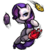 Size: 640x685 | Tagged: safe, artist:mane6, rarity, pony, unicorn, fighting is magic, g4, action pose, female, fighting stance, gem, looking at you, simple background, smiling, solo, transparent background